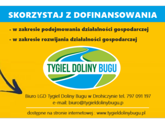 Grafika nabór wniosków o dofinansowanie LGD Tygiel Doliny Bugu