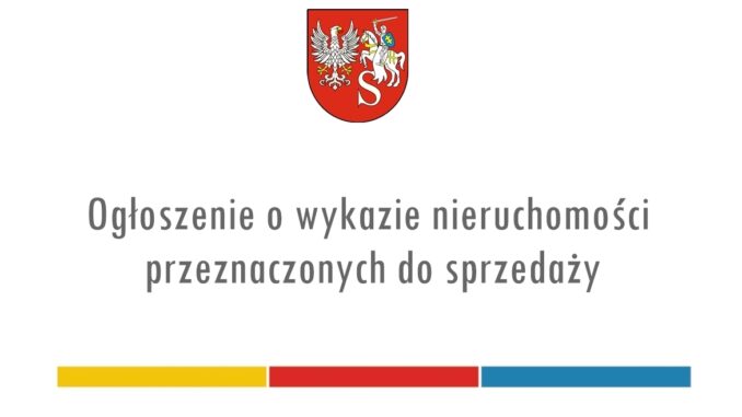 ogloszenie wykaz nieruchomosci