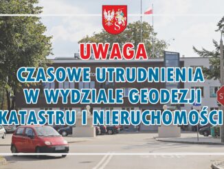 grafika czasowe utrudnienia geodezja