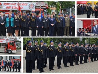 kolaż zdjęć dzień strażaka