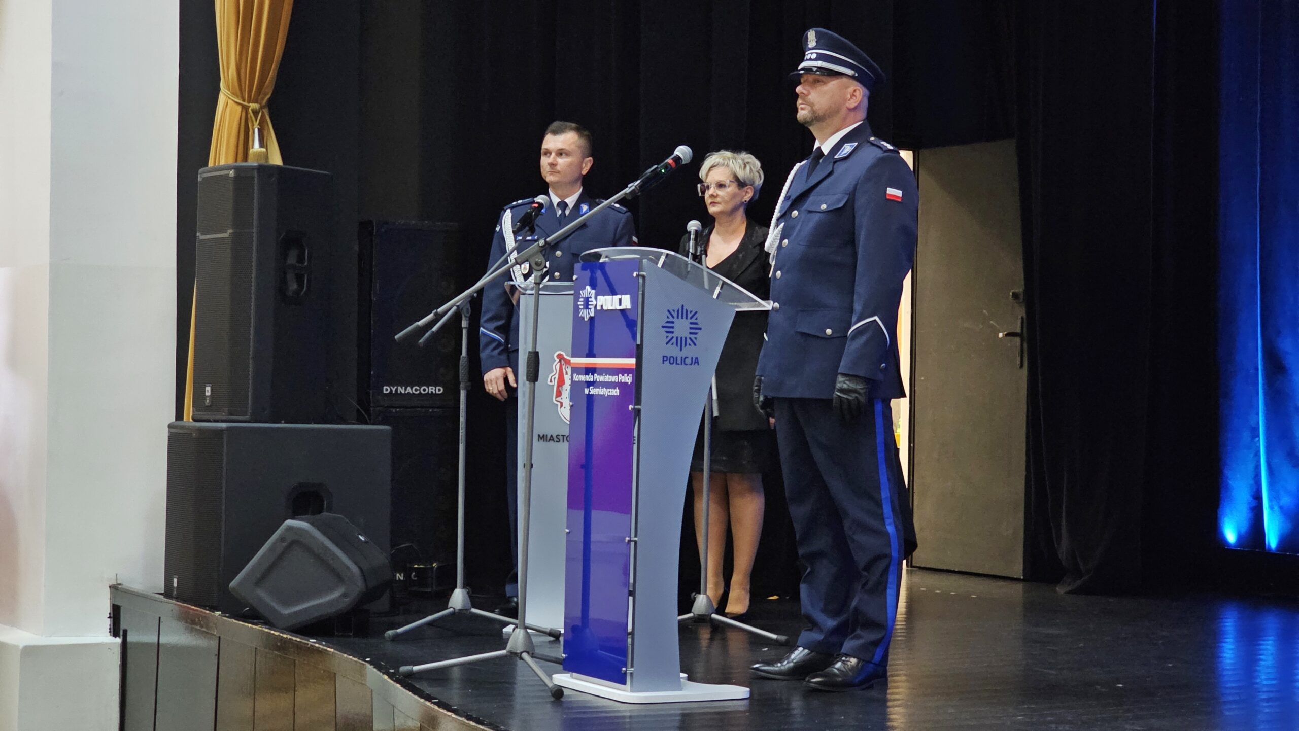 zdjęcie ze święta policji w siemiatyczach