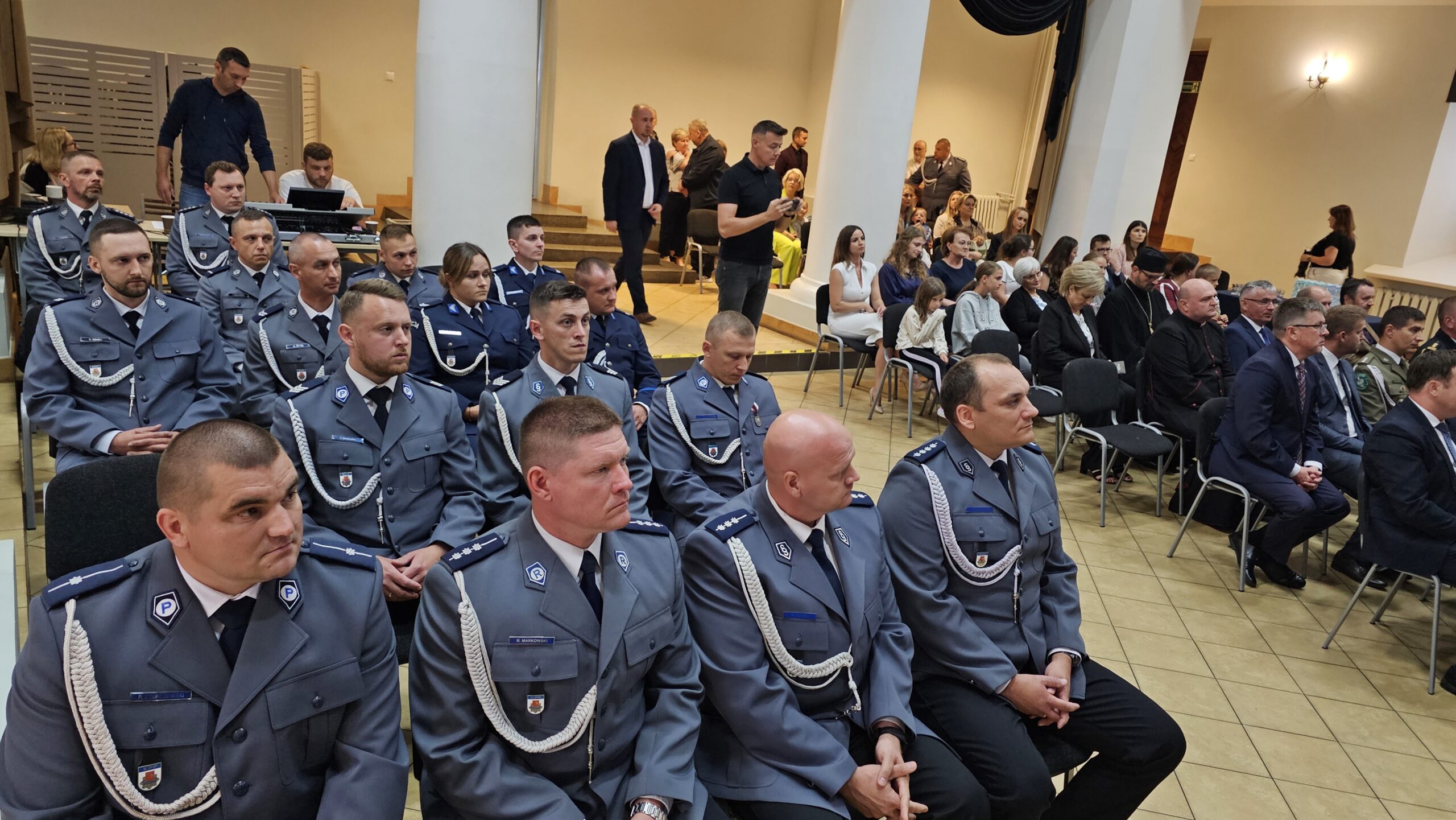 zdjęcie ze święta policji w siemiatyczach