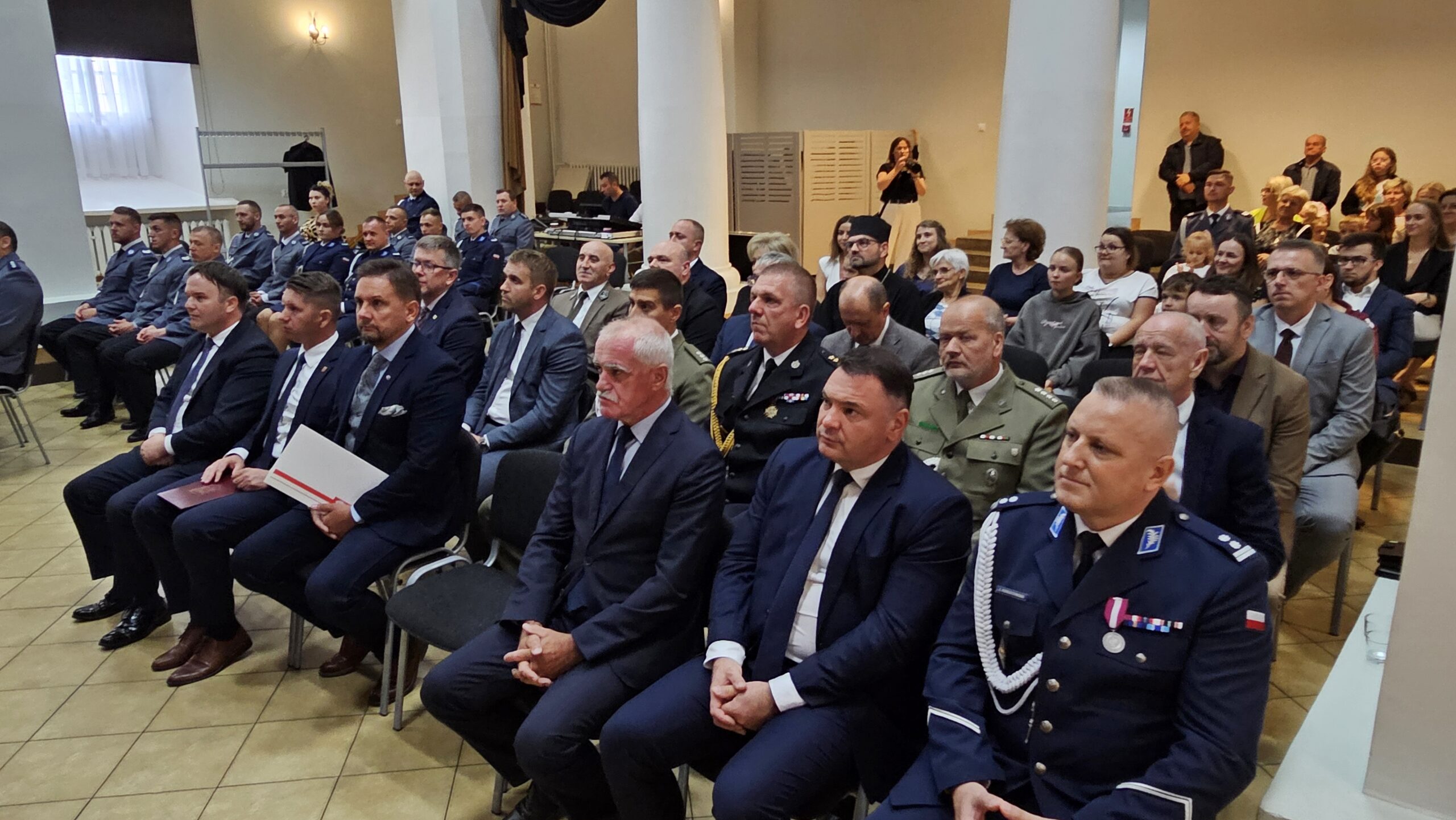 zdjęcie ze święta policji w siemiatyczach