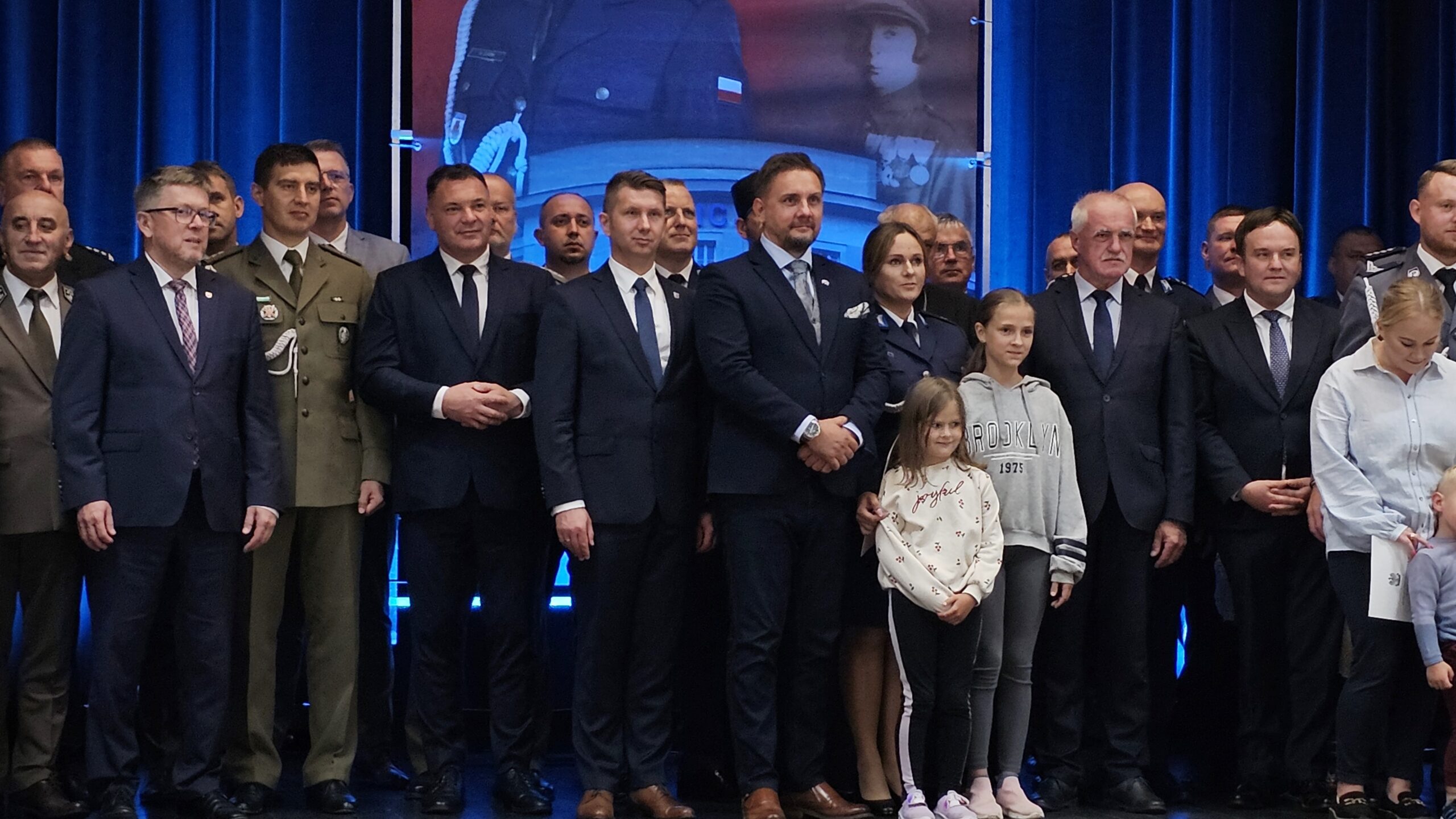 zdjęcie ze święta policji w siemiatyczach