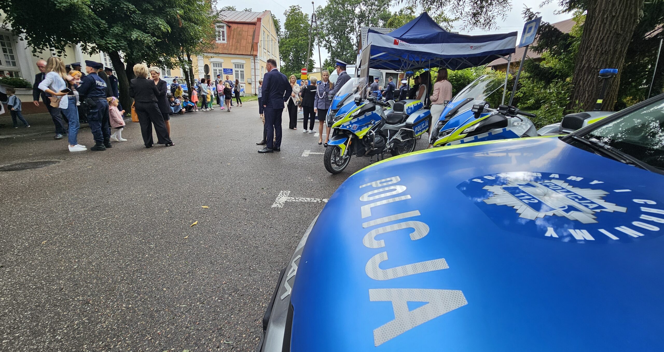 zdjęcie ze święta policji w siemiatyczach