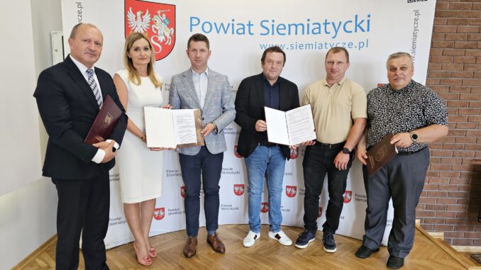 u1 podpisanie umowy chodnik w turnie małej