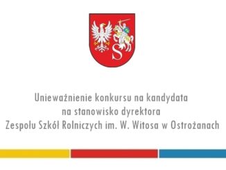 unieważnienie konkursu
