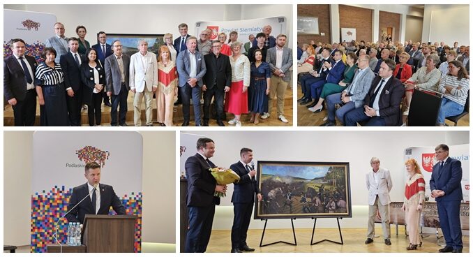 kolaż zdjęć konferencja kolaż zdjęć konferencja bitwa pod grannem