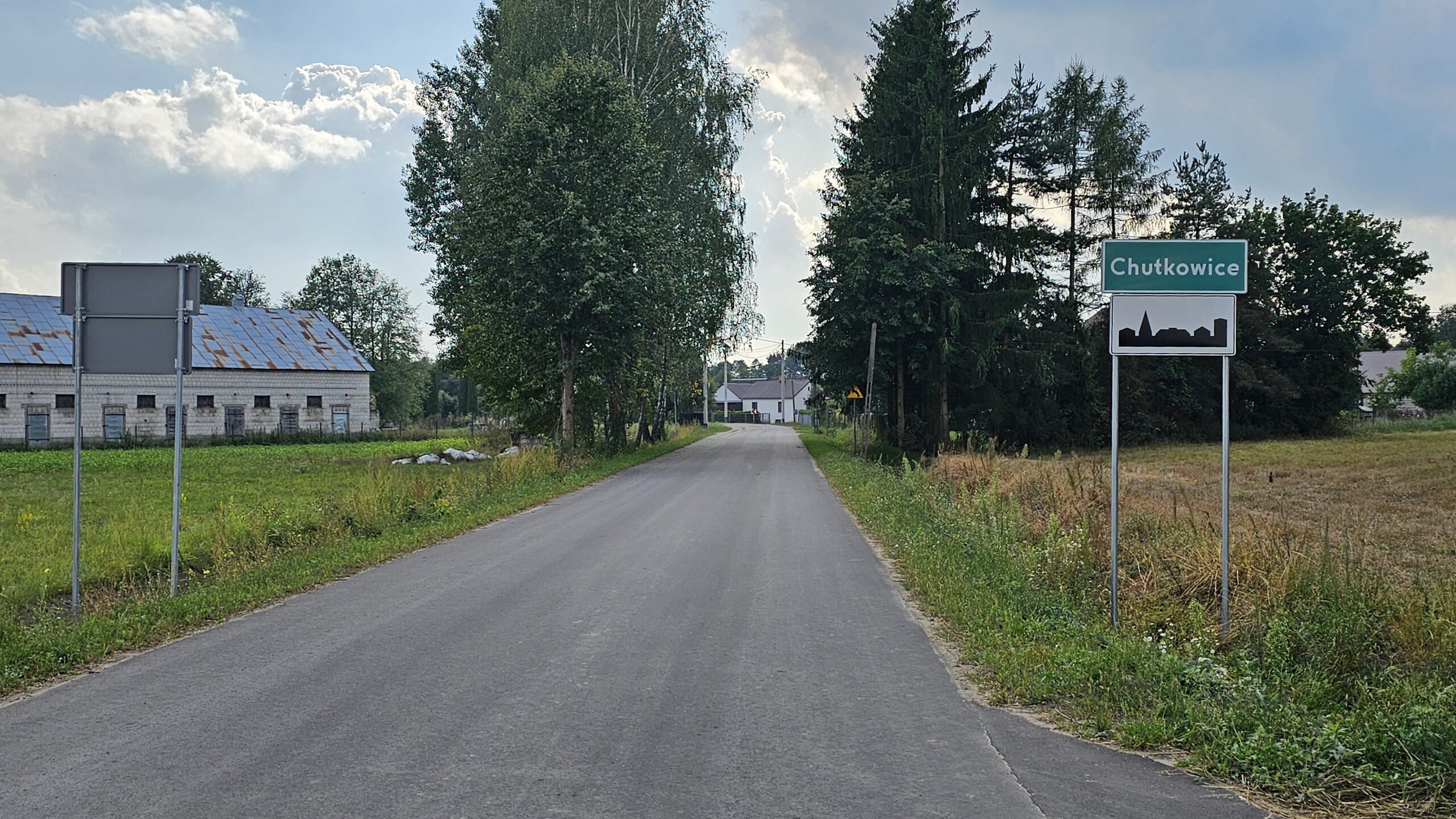 otwarcie drogi chutkowice
