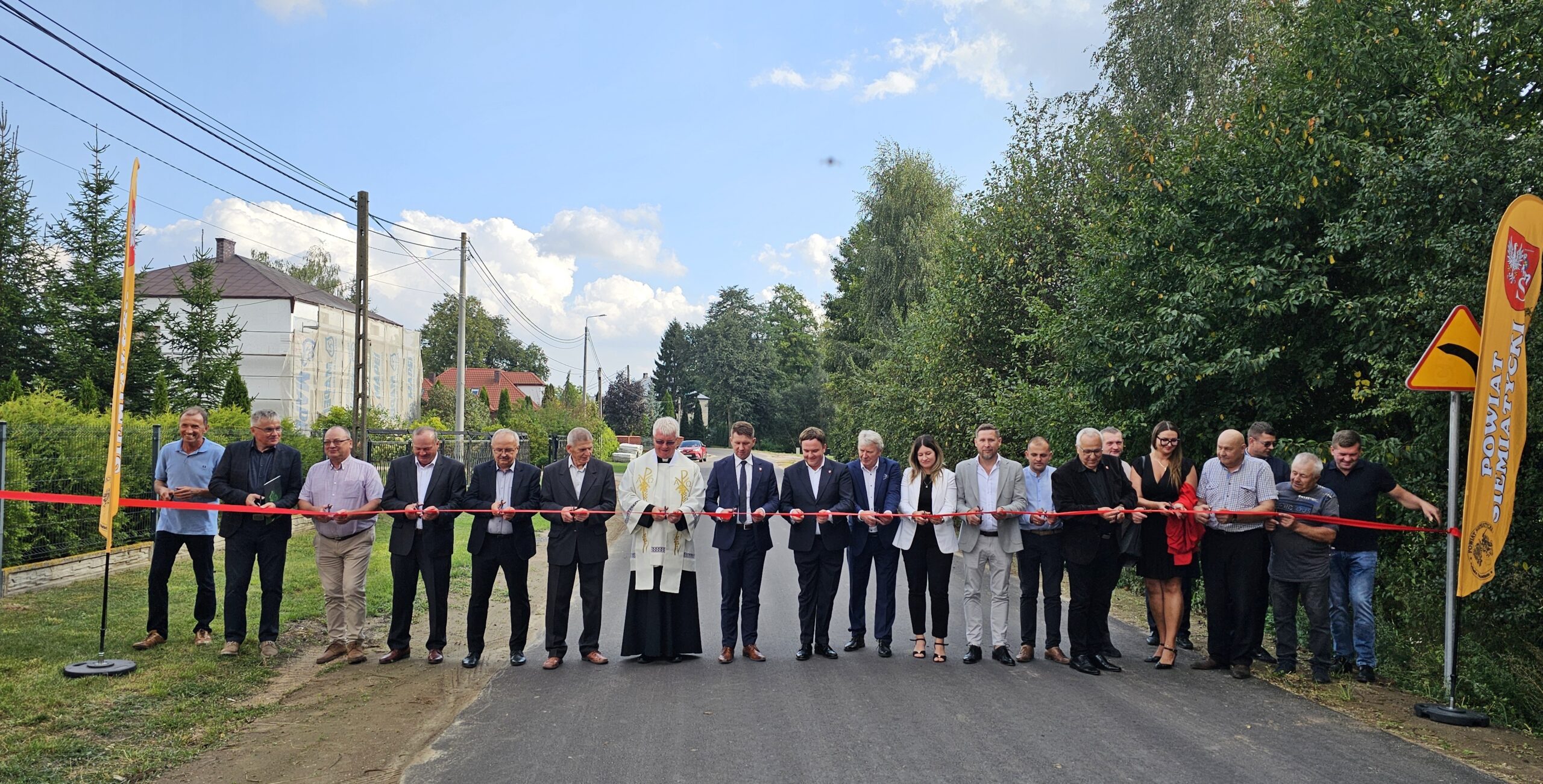 otwarcie drogi chutkowice