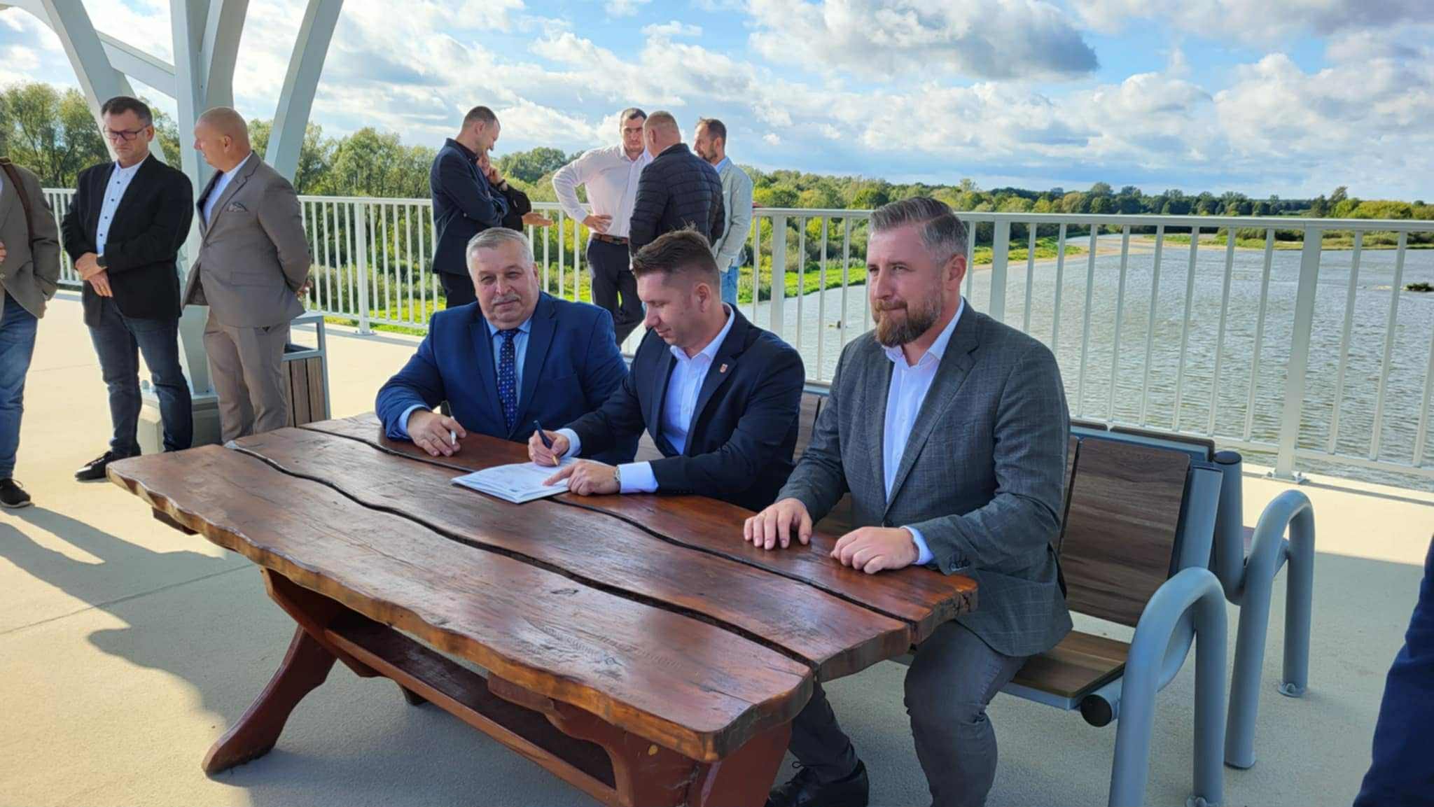 odbiór końcowy mostu w grannem